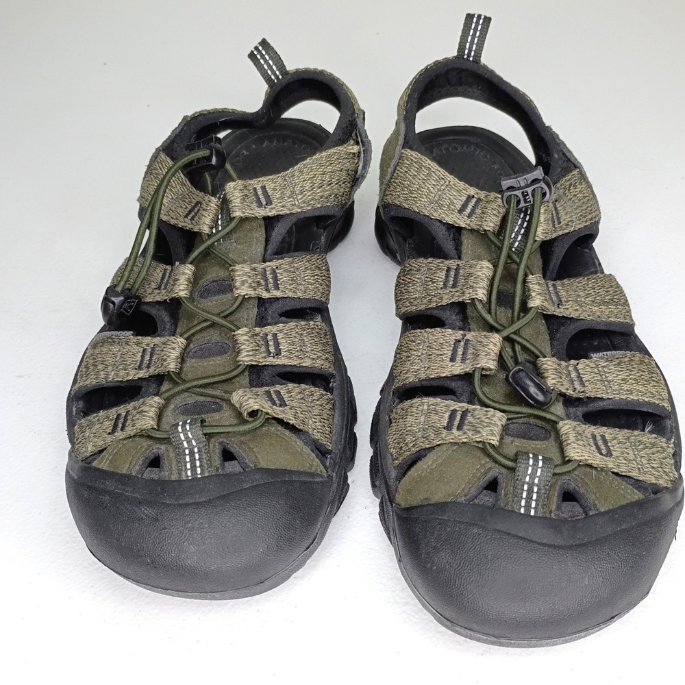 Keen Newport H2 men's water shoes 8.5 green sandals - Picture 2 of 7